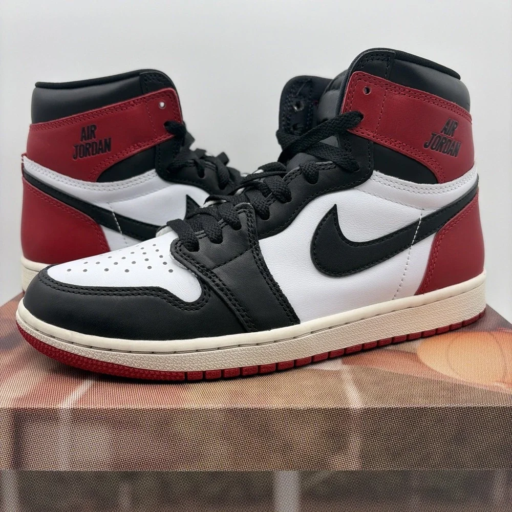 Size 8 - Air Jordan 1 Retro OG High Black Toe Reimagined (DZ5485-106)